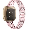 Strap-it Strap-it Bracelet Diamant Fitbit Versa 3 (rose) Strap-it Strap-it Bracelet Diamant Fitbit Versa 3 (rose)