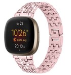 Strap-it Strap-it Bracelet Diamant Fitbit Sense (rose)