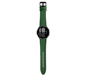 Strap-it Bracelet hybride cuir Samsung Galaxy Watch 4 Classic 46mm (vert)