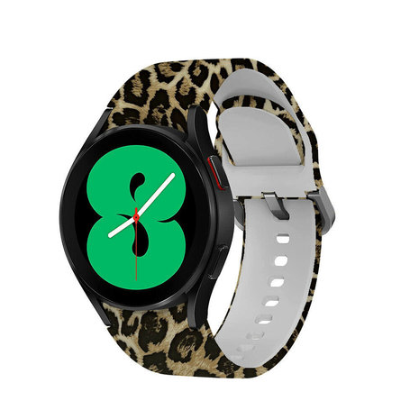 Strap-it Strap-it Bracelet Samsung Galaxy Watch 4 - 44mm Lucky Leopard