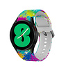 Strap-it Strap-it Bracelet Samsung Galaxy Watch 4 - 44mm Peint Strap-it Strap-it Bracelet Samsung Galaxy Watch 4 - 44mm Peint