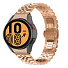 Strap-it Strap-it Bracelet acier Jubilee Samsung Galaxy Watch 4 - 44mm (or rose) Strap-it Strap-it Bracelet acier Jubilee Samsung Galaxy Watch 4 - 44mm (or rose)