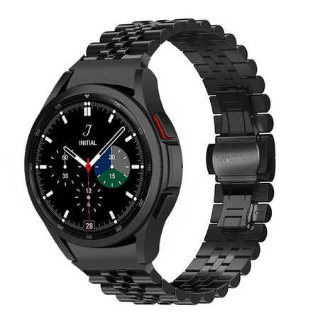 Strap-it Strap-it Bracelet acier Jubilee Galaxy Watch 4 Classic 42mm (noir)
