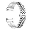 Strap-it Strap-it Bracelet acier Jubilee Galaxy Watch 4 Classic 42mm (argent) Strap-it Strap-it Bracelet acier Jubilee Galaxy Watch 4 Classic 42mm (argent)