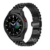 Strap-it Strap-it Bracelet acier Jubilee Galaxy Watch 4 Classic 46mm (noir) Strap-it Strap-it Bracelet acier Jubilee Galaxy Watch 4 Classic 46mm (noir)