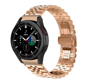 Strap-it Bracelet acier Jubilee Galaxy Watch 4 Classic 46mm (or rose)