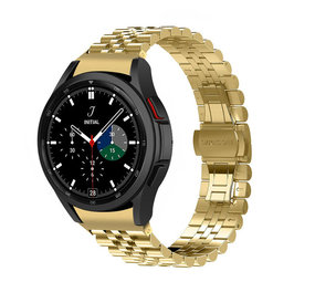 Strap-it Bracelet acier Jubilee Galaxy Watch 4 Classic 46mm (or)