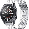 Strap-it Strap-it Bracelet acier poisson Samsung Galaxy Watch 3 45mm (argent) Strap-it Strap-it Bracelet acier poisson Samsung Galaxy Watch 3 45mm (argent)