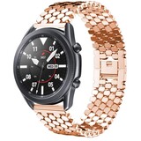 Strap-it Bracelet acier poisson Samsung Galaxy Watch 3 45mm (or rose)