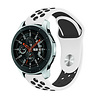 Strap-it Strap-it Bracelet sport Samsung Galaxy Watch 46mm (blanc/noir) Strap-it Strap-it Bracelet sport Samsung Galaxy Watch 46mm (blanc/noir)
