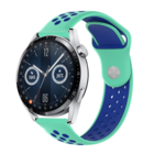 Strap-it Strap-it Bracelet sport Huawei Watch GT 3 46mm (aqua/bleu)