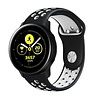 Strap-it Strap-it Bracelet sport Samsung Galaxy Watch Active (noir/blanc) Strap-it Strap-it Bracelet sport Samsung Galaxy Watch Active (noir/blanc)