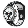 Strap-it Strap-it Bracelet sport Samsung Galaxy Watch 4 Classic 42mm (noir/blanc) Strap-it Strap-it Bracelet sport Samsung Galaxy Watch 4 Classic 42mm (noir/blanc)