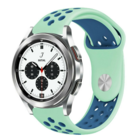 Strap-it Strap-it Bracelet sport Samsung Galaxy Watch 4 Classic 42mm (aqua/bleu)