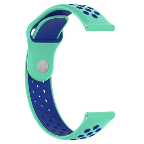Strap-it Strap-it Bracelet sport Samsung Galaxy Watch 4 Classic 46mm (aqua/bleu)