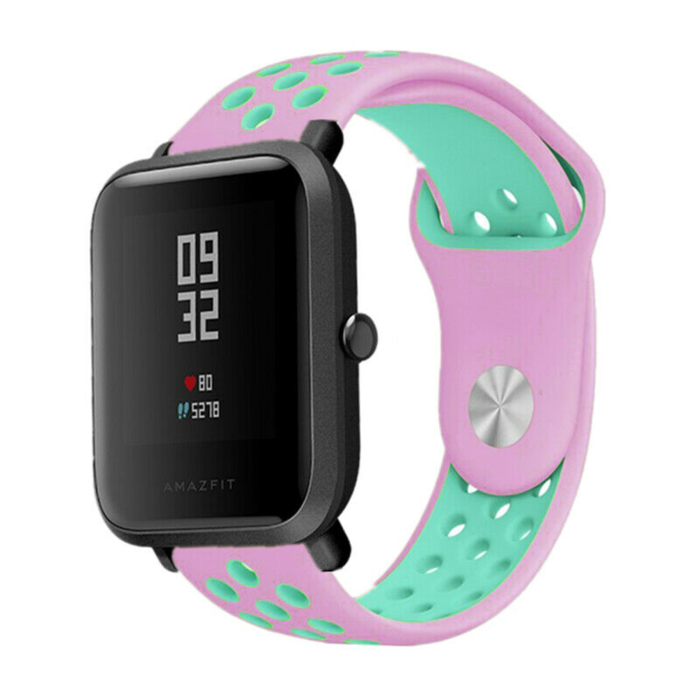 Strap-it Strap-it Bracelet sport Xiaomi Amazfit Bip (rose/aqua)