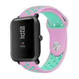 Strap-it Bracelet sport Xiaomi Amazfit Bip (rose/aqua) Strap-it Bracelet sport Xiaomi Amazfit Bip (rose/aqua)