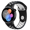 Strap-it Strap-it Bracelet sport Huawei Watch GT 3 42mm (noir/blanc) Strap-it Strap-it Bracelet sport Huawei Watch GT 3 42mm (noir/blanc)