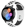 Strap-it Strap-it Bracelet sport Huawei Watch GT 3 42mm (blanc/noir) Strap-it Strap-it Bracelet sport Huawei Watch GT 3 42mm (blanc/noir)