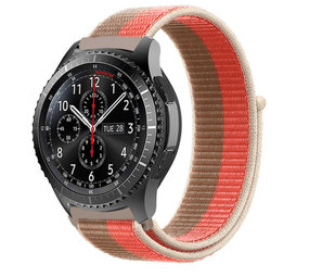Strap-it Bracelet nylon Samsung Galaxy Watch 46mm (pomelo)