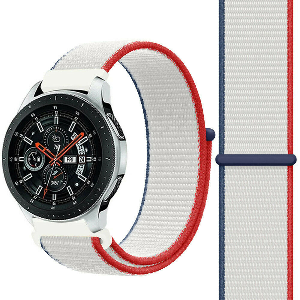 Strap-it Strap-it Bracelet nylon Samsung Galaxy Watch 46mm (France) Strap-it Strap-it Bracelet nylon Samsung Galaxy Watch 46mm (France)