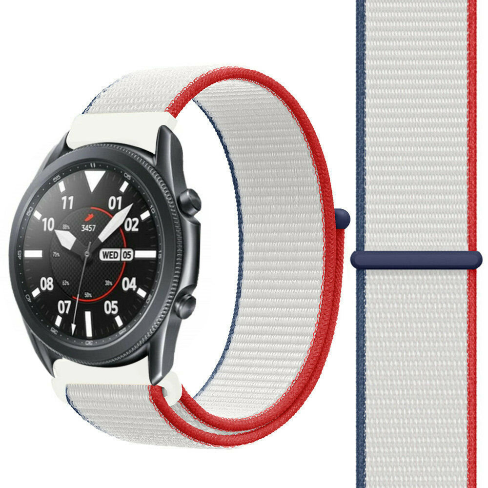 Strap-it Strap-it Bracelet nylon Samsung Galaxy Watch 3 45mm (France) Strap-it Strap-it Bracelet nylon Samsung Galaxy Watch 3 45mm (France)