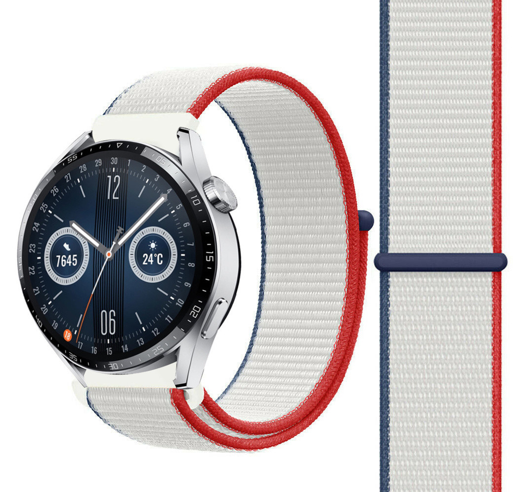 Strap-it Strap-it Bracelet nylon Huawei Watch GT 3 46mm (France) Strap-it Strap-it Bracelet nylon Huawei Watch GT 3 46mm (France)