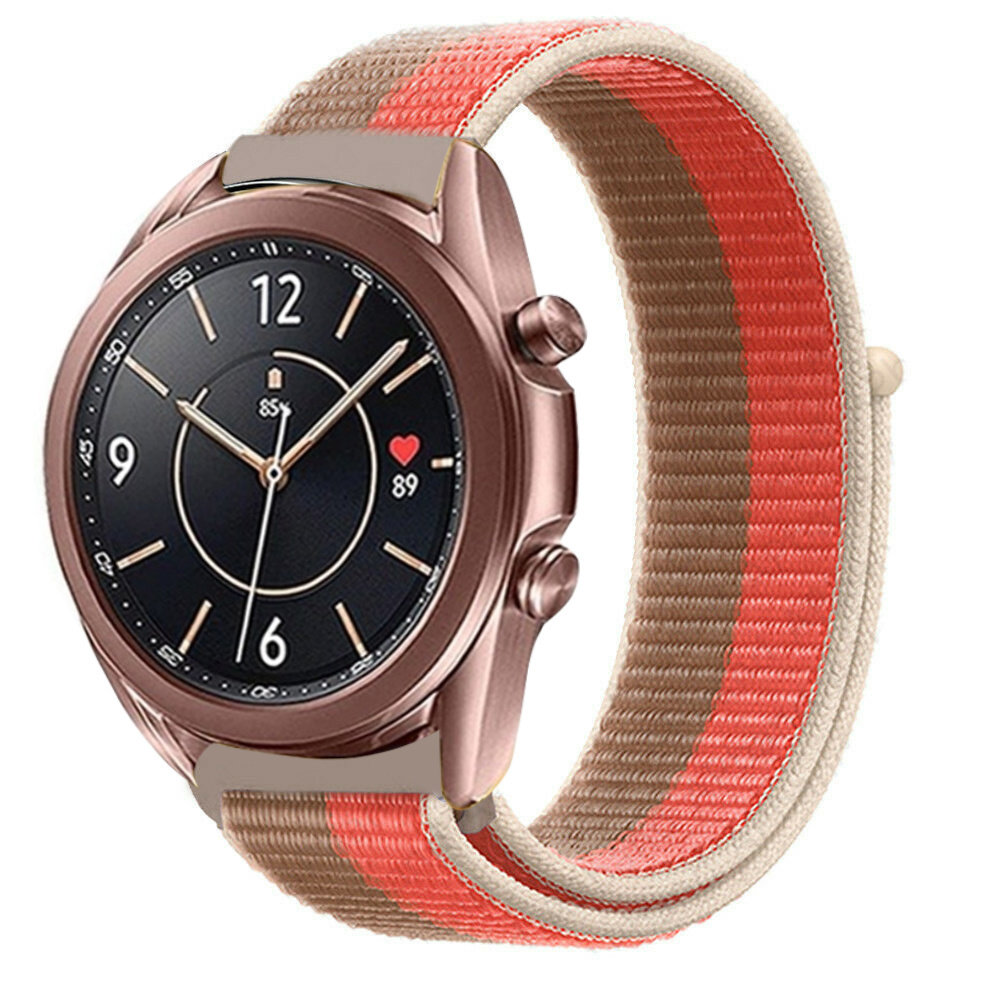 Strap-it Strap-it Bracelet nylon Samsung Galaxy Watch 3 41mm (pomelo) Strap-it Strap-it Bracelet nylon Samsung Galaxy Watch 3 41mm (pomelo)