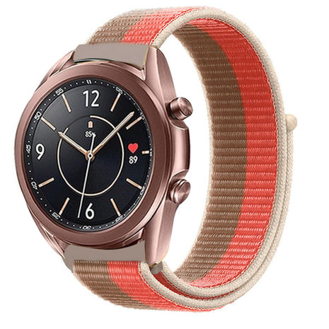 Strap-it Strap-it Bracelet nylon Samsung Galaxy Watch 3 41mm (pomelo) Strap-it Strap-it Bracelet nylon Samsung Galaxy Watch 3 41mm (pomelo)