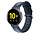 Strap-it Bracelet cuir Samsung Galaxy Watch Active (bleu foncé)