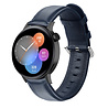 Strap-it Strap-it Bracelet cuir Huawei Watch GT 3 42mm (bleu foncé) Strap-it Strap-it Bracelet cuir Huawei Watch GT 3 42mm (bleu foncé)