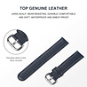 Strap-it Strap-it Bracelet cuir Huawei Watch GT 3 42mm (bleu foncé) Strap-it Strap-it Bracelet cuir Huawei Watch GT 3 42mm (bleu foncé)