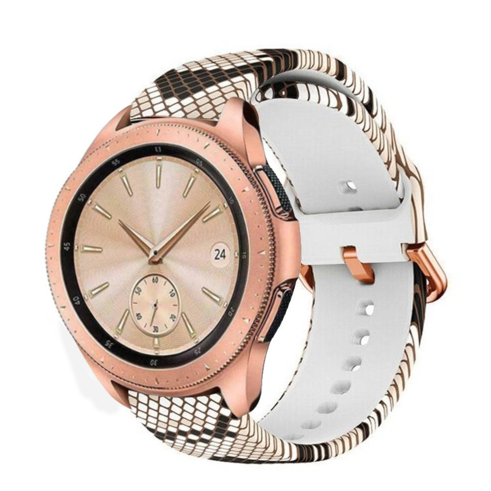 Strap-it Strap-it Bracelet Samsung Galaxy Watch 42mm Sneaky Snake