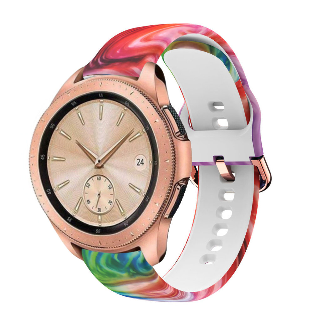 Strap-it Strap-it Bracelet Samsung Galaxy Watch 42mm coloré Strap-it Strap-it Bracelet Samsung Galaxy Watch 42mm coloré