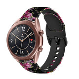 Strap-it Bracelet Samsung Galaxy Watch 3 41mm Fleur rose Strap-it Bracelet Samsung Galaxy Watch 3 41mm Fleur rose