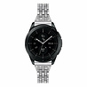 Strap-it Bracelet acier petits diamants Samsung Galaxy Watch 42mm (argent) Strap-it Bracelet acier petits diamants Samsung Galaxy Watch 42mm (argent)