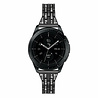 Strap-it Strap-it Bracelet acier petits diamants Samsung Galaxy Watch 42mm (noir) Strap-it Strap-it Bracelet acier petits diamants Samsung Galaxy Watch 42mm (noir)