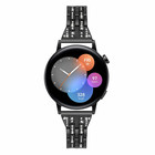 Strap-it Strap-it Bracelet acier diamant Huawei Watch GT 3 42mm (noir)