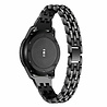 Strap-it Strap-it Bracelet acier petits diamants Samsung Galaxy Watch 46mm (noir) Strap-it Strap-it Bracelet acier petits diamants Samsung Galaxy Watch 46mm (noir)