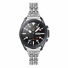 Strap-it Bracelet acier petits diamants Samsung Galaxy Watch 3 45mm (argent) Strap-it Bracelet acier petits diamants Samsung Galaxy Watch 3 45mm (argent)