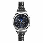 Strap-it Strap-it Bracelet acier diamant Samsung Gear S3 (noir)