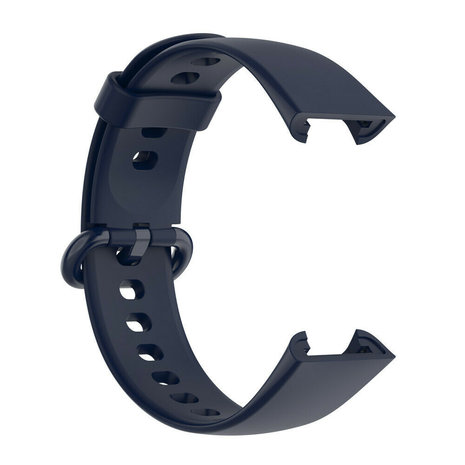 Strap-it Strap-it Bracelet silicone Redmi Watch 2 (Lite) (bleu foncé)