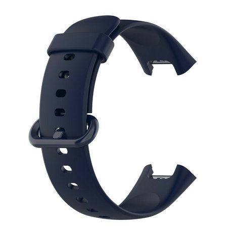 Strap-it Strap-it Bracelet silicone Redmi Watch 2 (Lite) (bleu foncé)