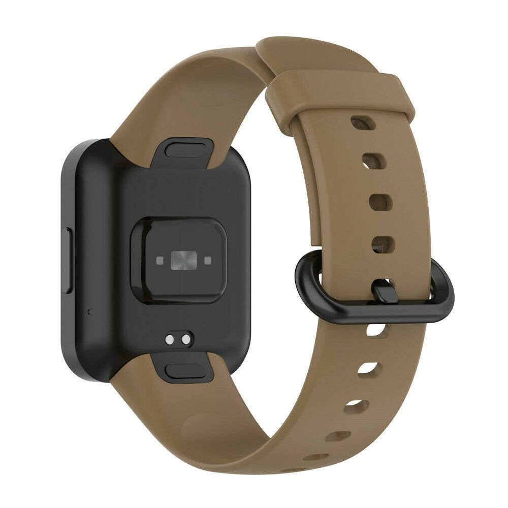 Strap-it Strap-it Bracelet silicone Redmi Watch 2 (Lite) (marron café)