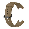 Strap-it Strap-it Bracelet silicone Redmi Watch 2 (Lite) (marron café)