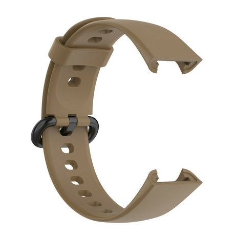Strap-it Strap-it Bracelet silicone Redmi Watch 2 (Lite) (marron café)
