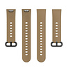 Strap-it Strap-it Bracelet silicone Redmi Watch 2 (Lite) (marron café)