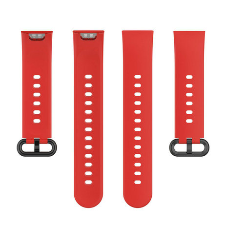Strap-it Strap-it Bracelet silicone Redmi Watch 2 (Lite) (rouge)
