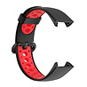 Strap-it Strap-it Bracelet sport Redmi Watch 2 (Lite) (noir/rouge) Strap-it Strap-it Bracelet sport Redmi Watch 2 (Lite) (noir/rouge)