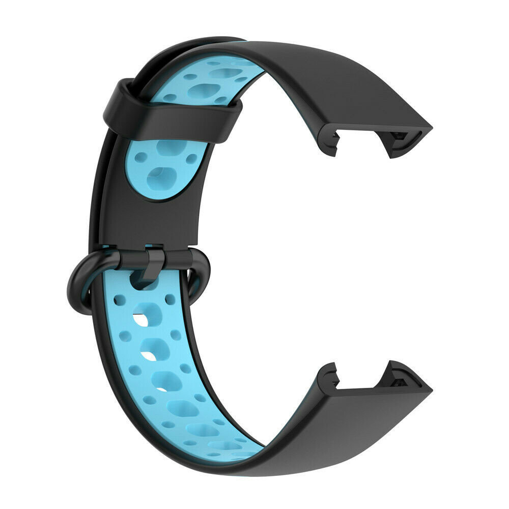 Strap-it Strap-it Bracelet sport Redmi Watch 2 (Lite) (noir/bleu) Strap-it Strap-it Bracelet sport Redmi Watch 2 (Lite) (noir/bleu)